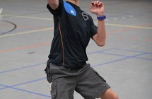 Badminton op zijn best, in volle actie (Competitie 2014)
